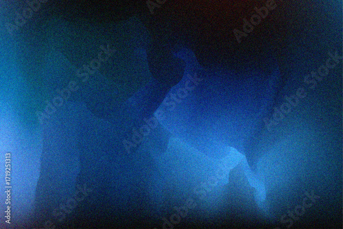Grungy blue canvas background or texture.