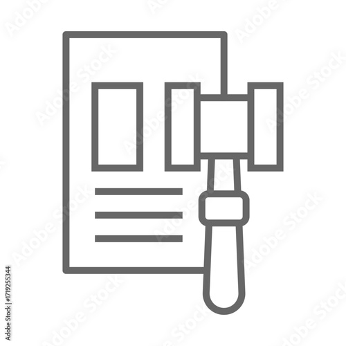 BusinessLaw icon design