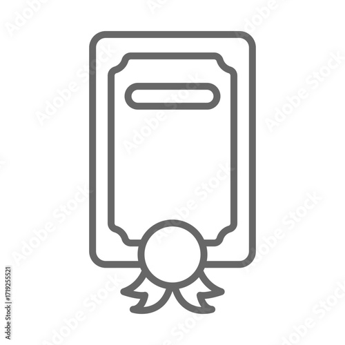 LawCertificate icon design