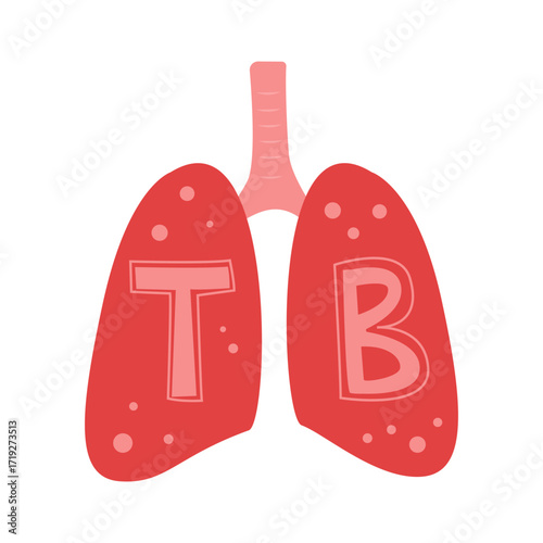 tuberculosis disease, TB concept