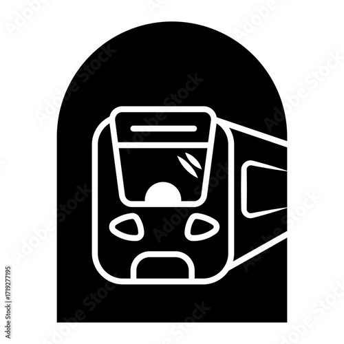 train Solid icon