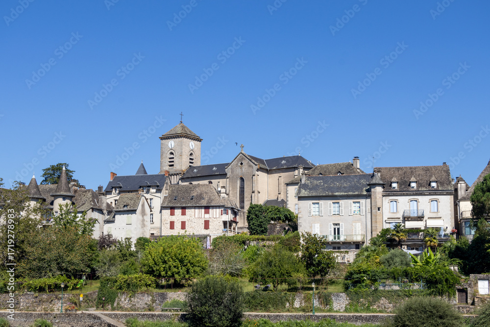 Naklejka premium view of the old town