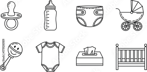 baby, infant, newborn, essentials, care, parenting, pacifier, bottle, diaper, stroller, rattle, onesie, wipes, crib, nursery, hygiene, baby gear, baby items, baby products, baby accessories