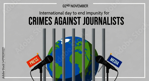 International Day to End Impunity for Crimes Against Journalists: Earth Imprisoned by Media Censorship