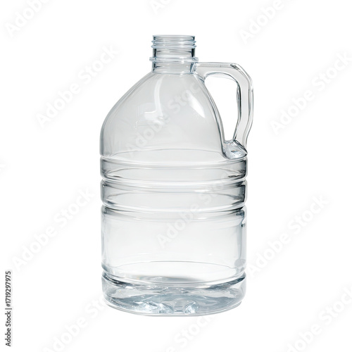 Clear plastic jug with handle (1)