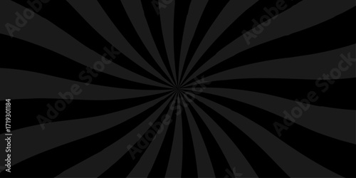 Abstract background with rays retro starburst abstract. Sunburst background vector illustration pattern beam rays. Spiral radial striped backdrop design.	