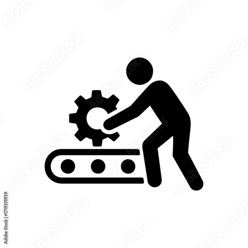 Machinery Entanglement Hazard Icon