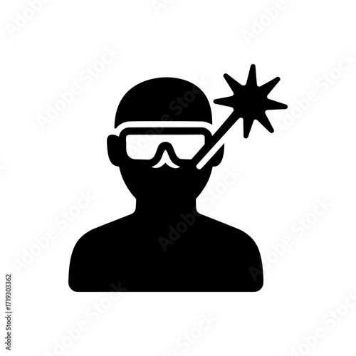Laser Eye Protection Icon