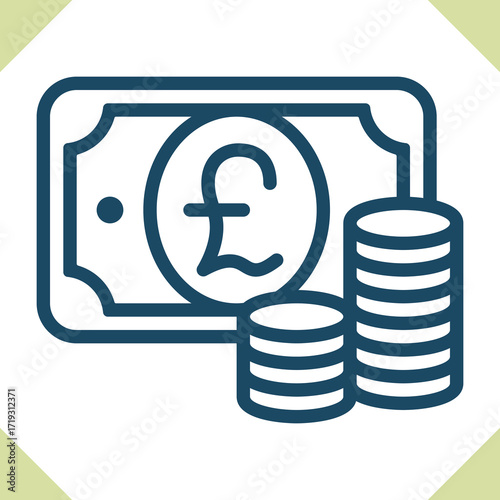 Currency - Pound Icon