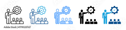 Onboarding icon sheet multiple style collection