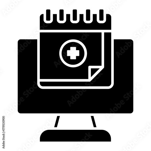 doctor appointment Solid icon