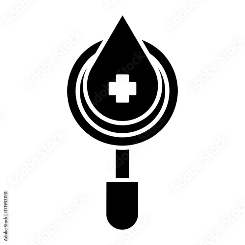 blood test Solid icon