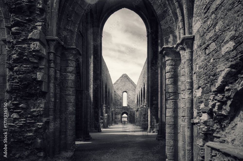 Obraz premium Abbaye de Saint-Mathieu de Fine Terre