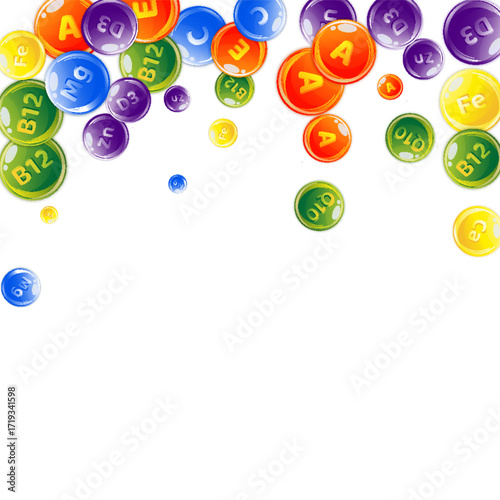 Vitamins and minerals complex. Multivitamins