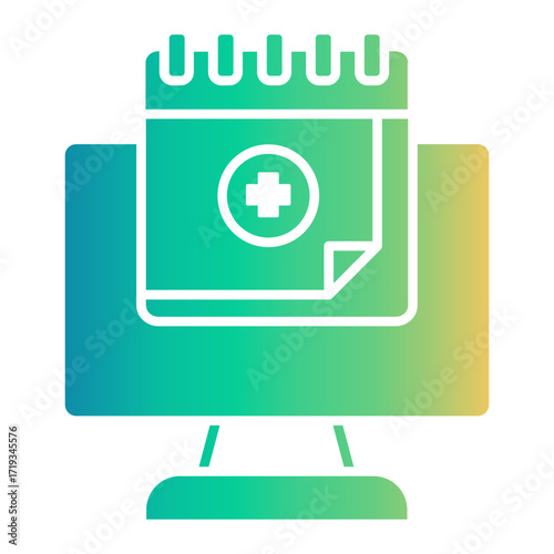 doctor appointment Gradient icon