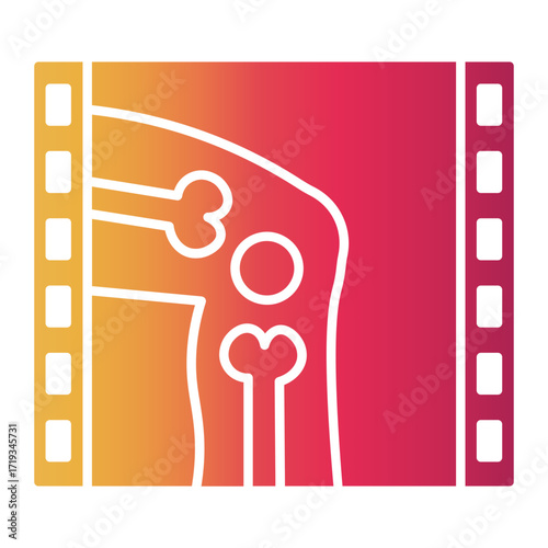 x ray Gradient icon