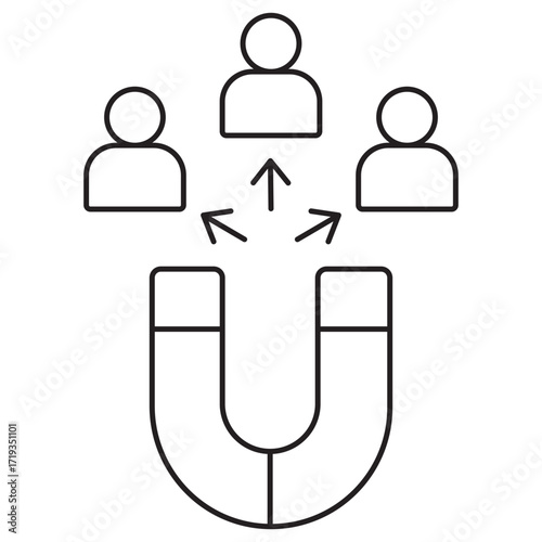 Engage  Icon, Engage to Inspire, Power of Meaningful Engagement, Connecting Through Interaction, Driving Loyalty with Engagement, vector