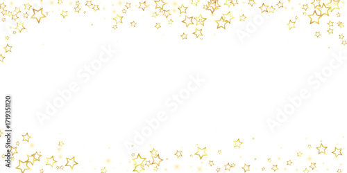 Twinkle stars scattered around randomly, flying,