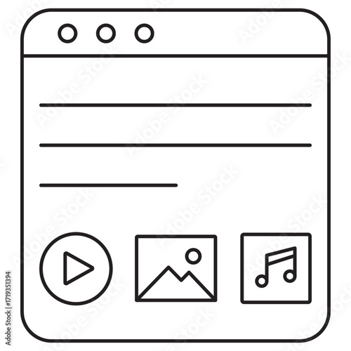 Power of Content, Crafting Stories that Connect, Driving Engagement with Content, Future of Content Strategy, vector