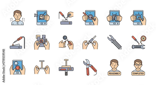 mobile phone repair tools and techniques.