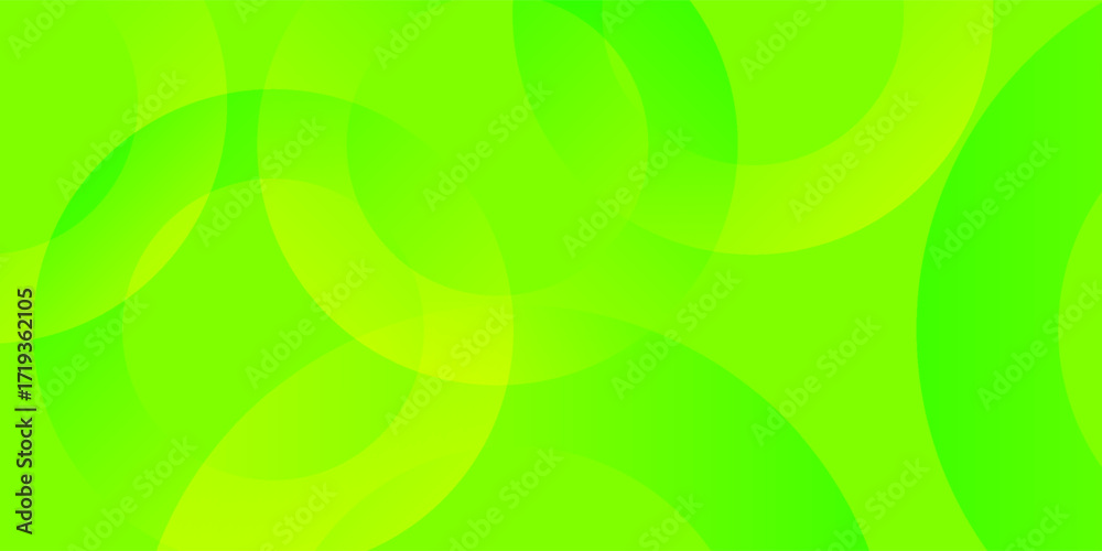 Obraz premium Abstract green circle background trendy. Fluid shapes composition. Decorative web layout simple modern good art natural. vector design concept.