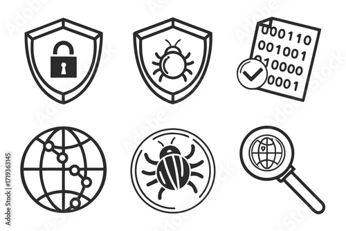 set of shields