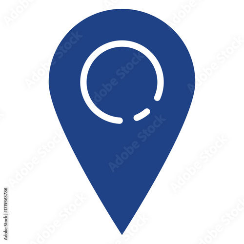 Pin Simple Vector Icon Collection