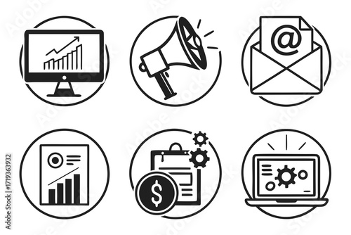 set of vector icons