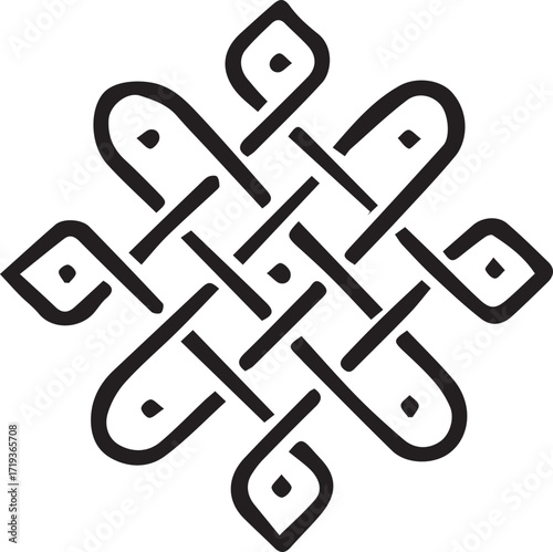 Vector business success patten with a lock icon