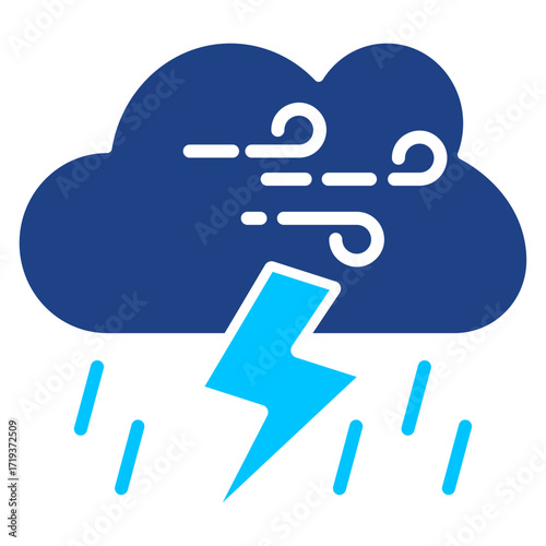 Stormy Simple Vector Icon Collection