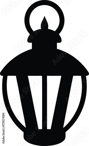 lantern pumpkin silhouette  lantern pumpkin icon i.eps
