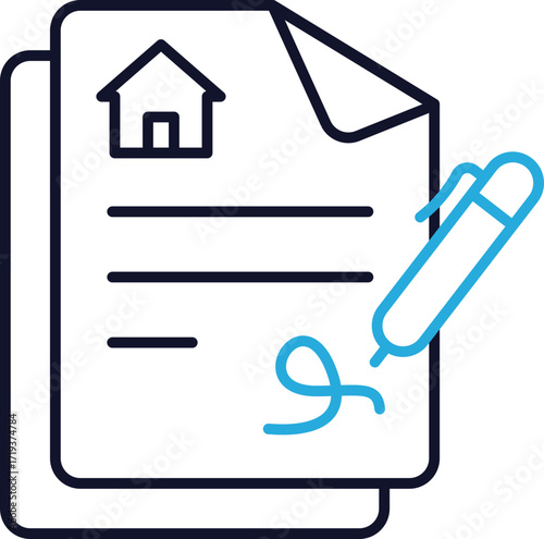 Rental Agreement Icon