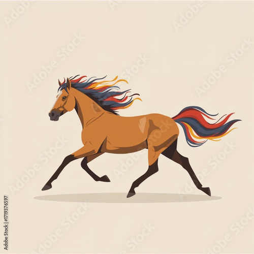 horse vector illustration