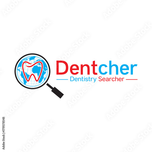 Dentcher dentistry searcher logo for dental clinic