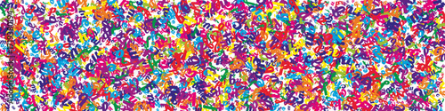 Concept of school background. Colorful childish