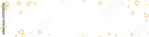 Christmas stars vector overlay.