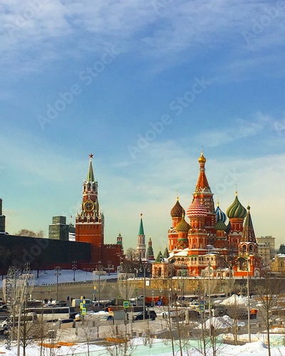 Canvas Print kremlin in moscow