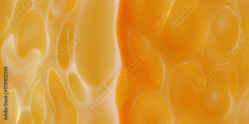 Golden brown abstract background with 3D wavy stripes and smooth gradient texture, elegant modern wallpaper for business and design