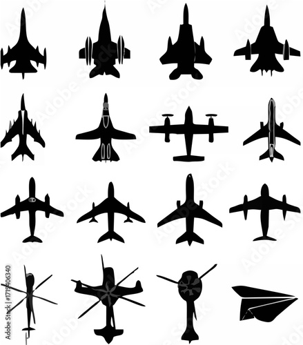 Airplane Silhouette - Flight ...