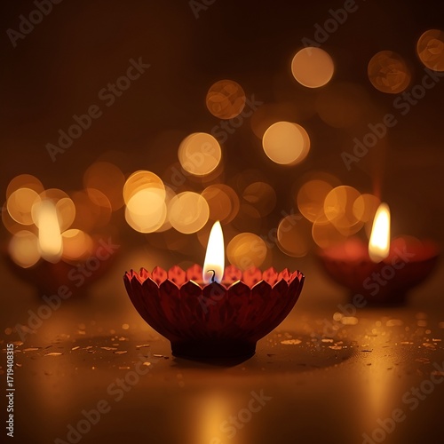 Elegant Oil Lamps for Festive Diwali Celebration