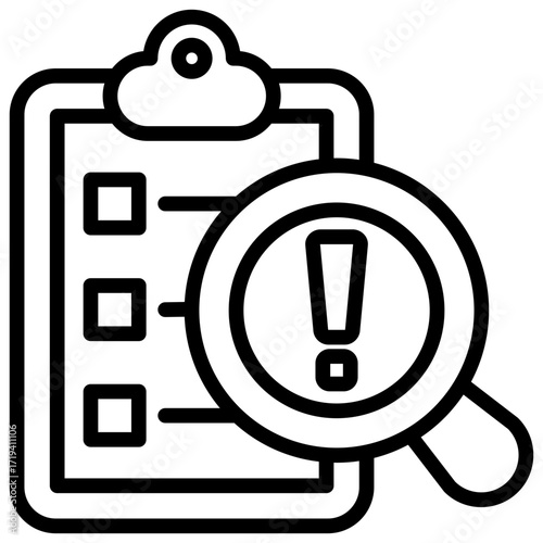 Security Risk Assessment Icon