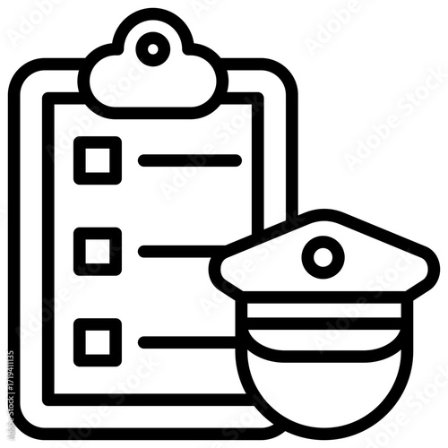 Police Report Icon