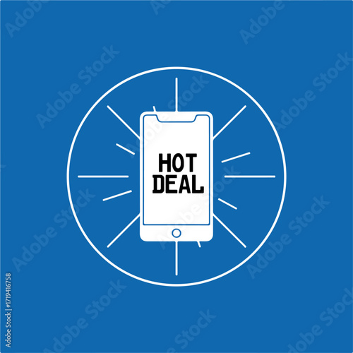 Top selling icon flat vector design