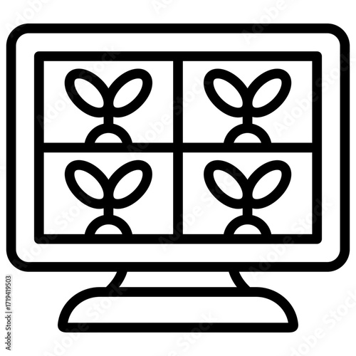 Agritech Monitor Icon