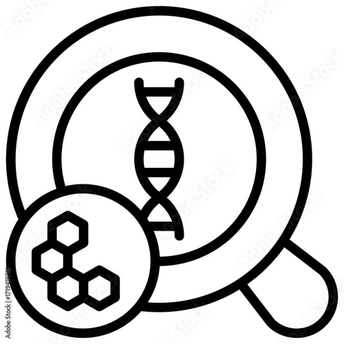 Dna Analysis Icon