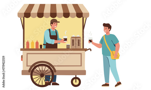 Street Coffee Vendor