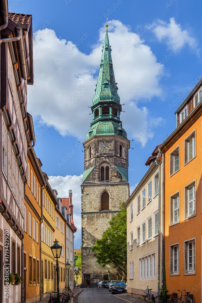 Fototapeta premium Kreuzkirche, Hanoverm, Germany