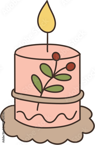 Winter Cozy Bookish Clipart