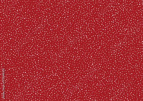 Minimal Christmas background with snowy design