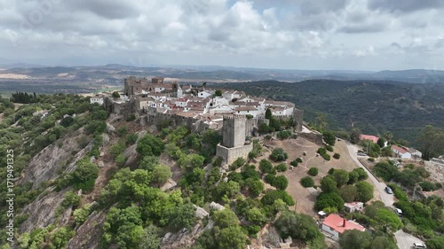 Antiguo castillo de Castellar de la Frontera en la provincia de Cádiz, España